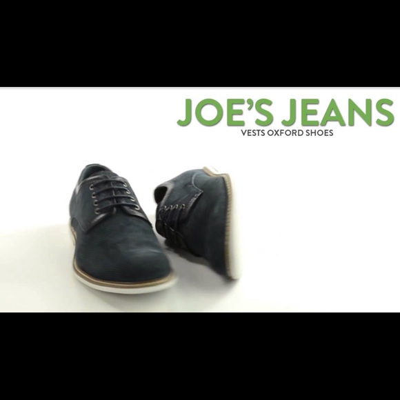 BlackPerforated Suede 'vests' Lace-Up Oxfords - Picture 1 of 5
